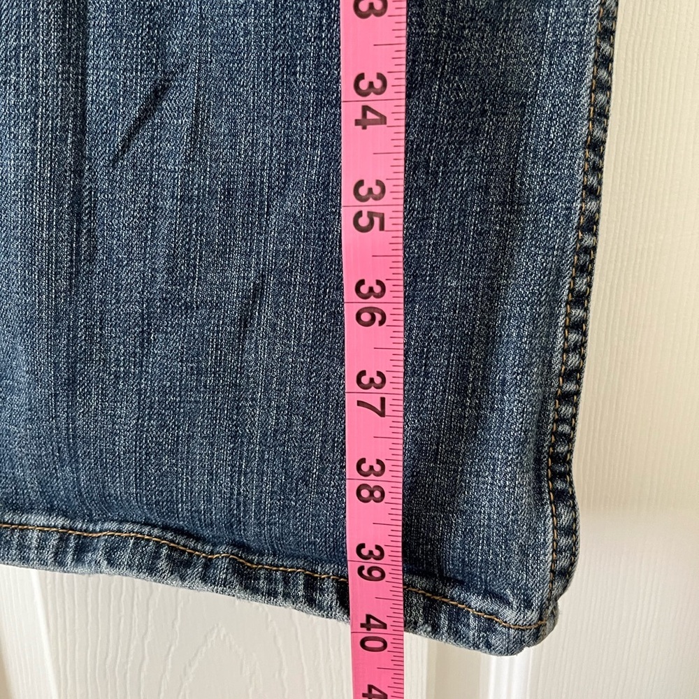 Levi's Dark Blue Flare Jeans - Picture 4 of 5